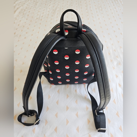 Loungefly Pokemon Poke Ball Mini Backpack - Picture 2 of 4